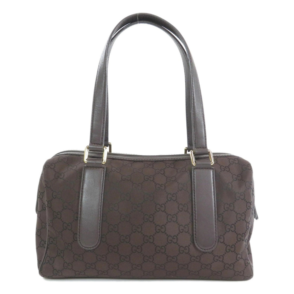 Gucci Boston Bag Canvas brown GG